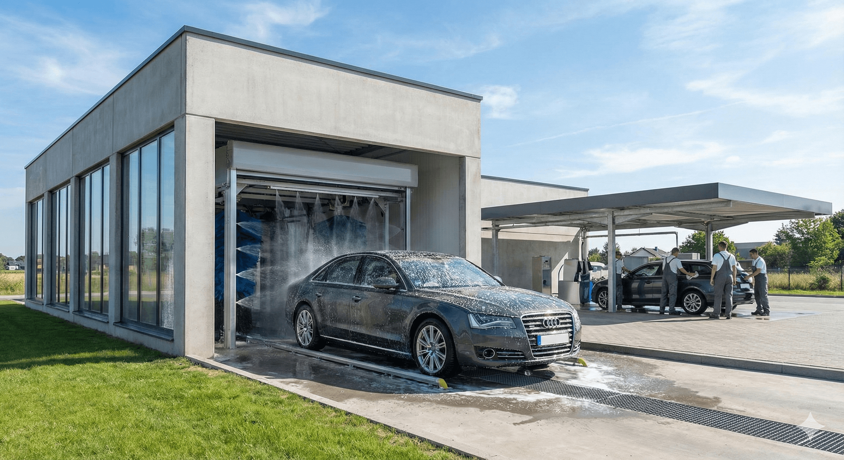 مغاسل سيارات